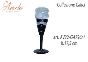 Calice Prince Nero H.17,5 Cm Collezione Calici