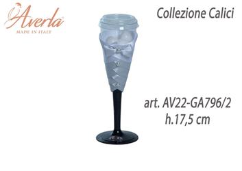 Calice Prince Grigio Perla H.17,5 Cm Collezione Calici