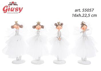 Fatina Resina Organza 4 Ass.16xh.22,5 Cm 4*32