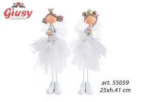 Fatina Resina Organza 2 Ass.25xh.41 Cm