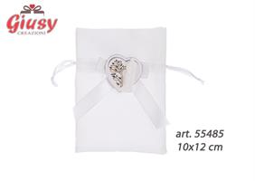 Sacchetto Sposi Argento 10x12 Cm 120*480