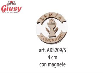 Magnete La Mia Comunione In Plexi Colore Argento 4 Cm 12*240