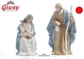 Set Natività 2 Pz In Porcellana 28,5cm 1*4