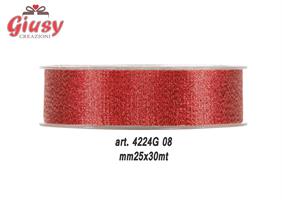 Nastro Skin Colore Rosso Mm25x30 Metri