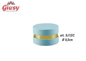 Scatola Degustazione 8xh.5 Cm Colore Celeste 6*96