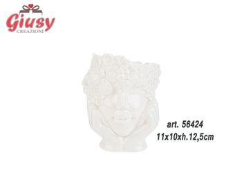 Vaso Lady In Porcellana 11x10xH.12,5 Cm 1*36
