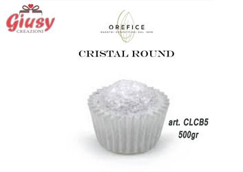 Confetti Cristal Con Cereale Ricoperto Di Cioccolato Bianco E Rivestito Con Cristalli Di Zucchero Color Bianco Grammi 500 (Circa 80 Pz)