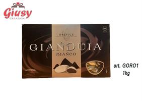 Confetti Cioccolata Gianduia Ricoperti Da Uno Strato Di Zucchero Colore Oro Kg 1