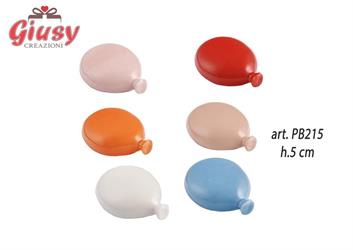 Calamita Palloncini In Ceramica 6 Colori Assortiti H.5 Cm 12*288