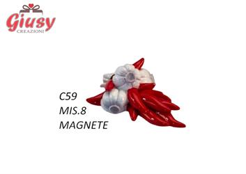 Magnete Peperoncino In Resina 8 Cm 12*144