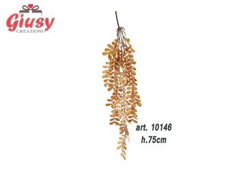 Cascata A Foglie Artificiale Color Beige H.75 Cm 12*72