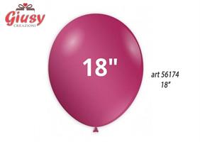 Busta Da 25 Palloncini In Lattice Da 18 Matte Colors Malva 6*50