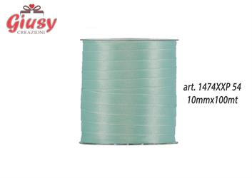 Nastro Raso 10mmx100mt Color Frosty Green