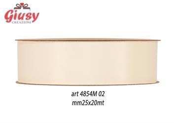 Nastro Recycled Pet Color Crema 25Mmx20 Metri