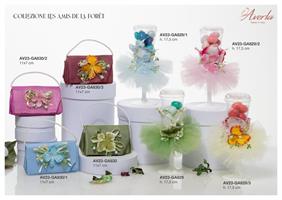 Calice Fata Con Vestito Rosa H.17,5 Cm Collezione Les Amis De La Forêt