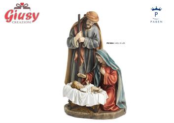 Gruppo Natività In Resina H.45 Cm 1*2