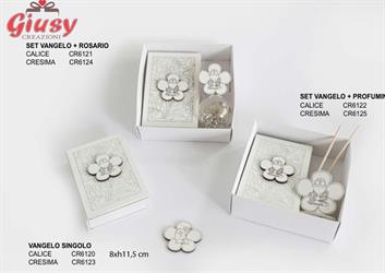 Vangelo Con Fiore E Calice 8X.H.11,5 CM