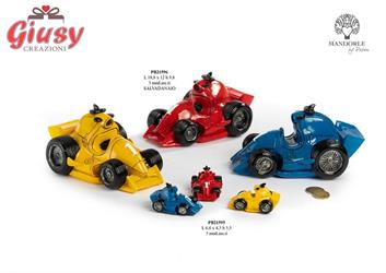Auto Da Corsa In Resina, 3 Soggetti Assortiti, 6 Cm   12*144