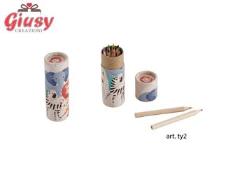 Box Con Dodici Matite Colorate 24*240