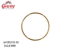 Ring Set Da 12 Pezzi 6,5MMX2,8 Colore Oro