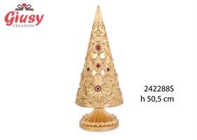 Albero Baracco Color Oro Altezza 50,5 Cm