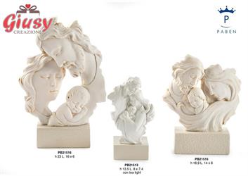 Sacra Famiglia In Resina h 23 Cm 2*16