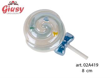 Calamita Lollipop Boy In Pvc Completo Di Scatola 12*192