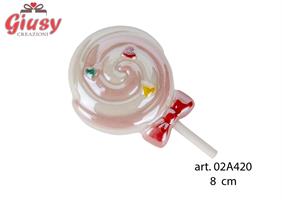Calamita Lollipop Girl In Pvc Completo Di Scatola 12*192