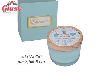 Sfavilla Candela Diametro 7,5XH6 Cm Completa Di Scat