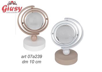 DEDALO MAPPAMONDO H.10CM S/2  2*72