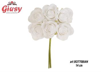 Fiore Bianco 4 Cm 12*