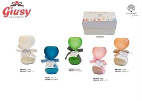 Clessidra Rosa Satinata In Vetro Completa Di Scatola 8 Cm    1*72