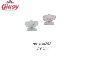 Magnete Elefantino Girl In Resina 3.9 Cm