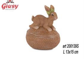 Scatola Uova Con Coniglietto 13x15 Cm    4*12