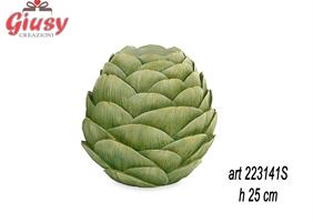 Vado Carciofo In Poliresina H 25 Cm