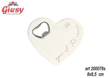 CUORE APRIBOTTIGLIA BIANCO 8X8,5 24*144