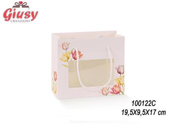 SHOPB.C. 19,5X9,5X17 CM TULIP FINESTA IN PLA