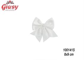 FIOCCO RASO BIANCO 8x9 CM  12*96