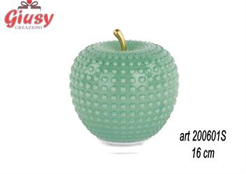 Mela In Vetro Ricaricabile Con Usb E Scatola H 16 Cm   4*48