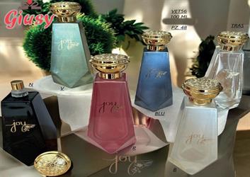 Profumatore In Vetro Colore Blu 100 Ml Misura 15X5,5 Cm Con Scatola 1*48