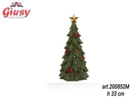 Albero Con Luce A Led H 33 Cm 3*6