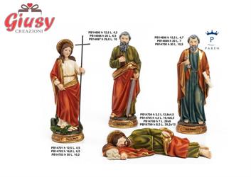 San Giuseppe Dormiente In Resina 29 Cm 2*8