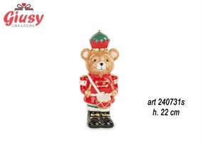 Orsetto Con Tamburo 22 Cm 3*18