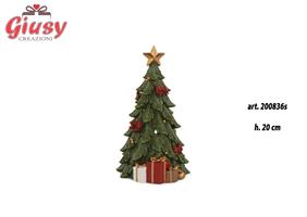 Albero Con Led H 20 Cm 1*24