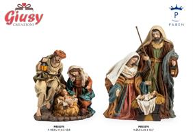 GRUPPO NATIVITA' 25.5 CM. RESINA