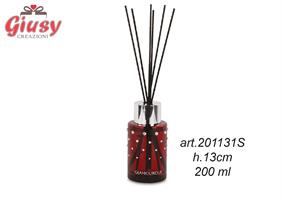 Profumatore Sticks Glamourous Bordeaux 200 Ml H.13 cm Completo di Scatola 6*12