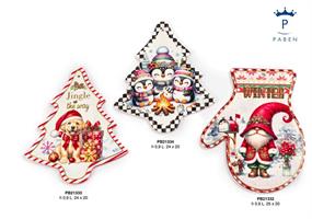 Sottopentola a Forma Di Guanto In Porcellana 25 Cm Decoro Gnomo Spiritoso 6*48